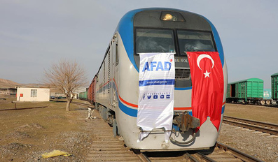 Turkey charity train